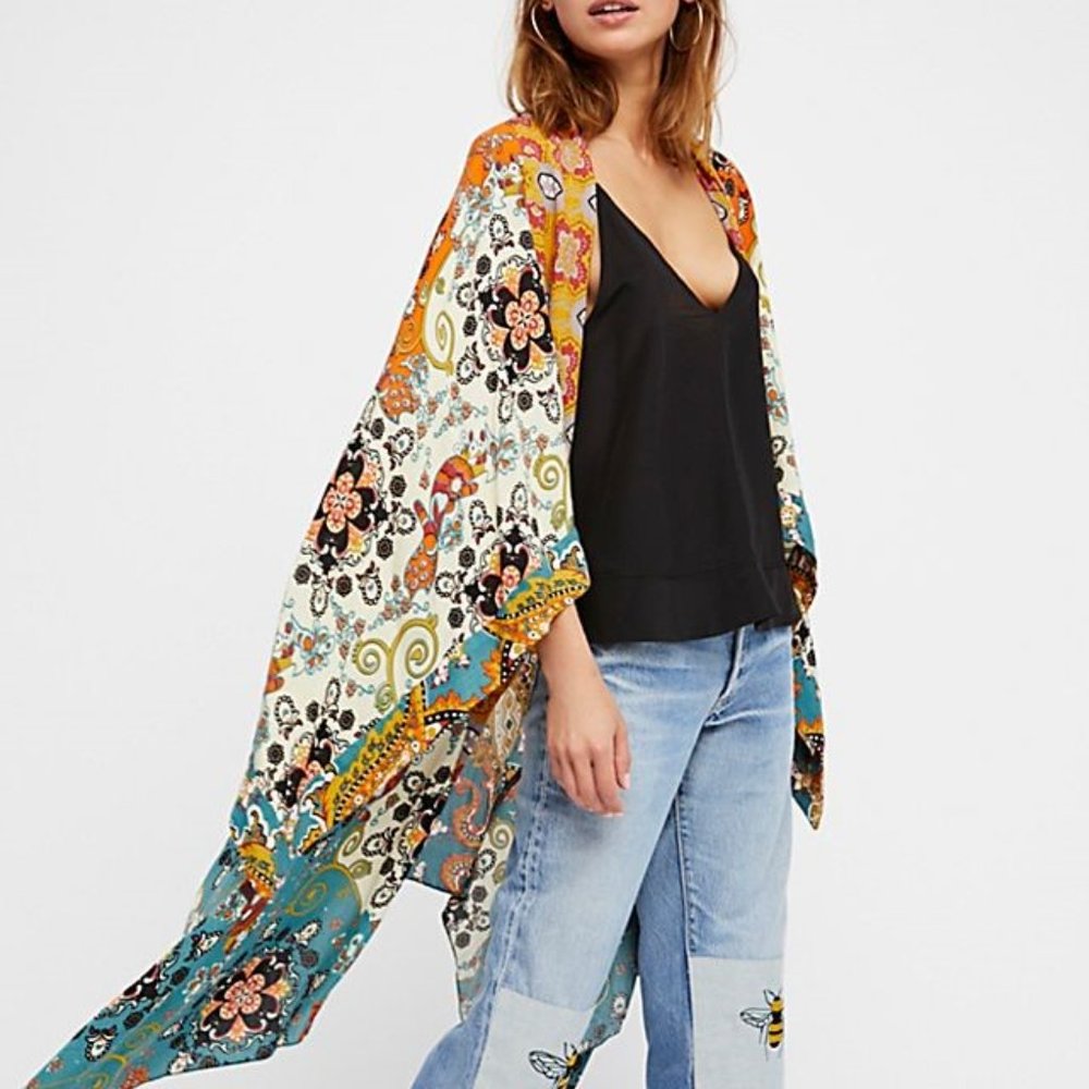 Free People Little Wing Turquoise